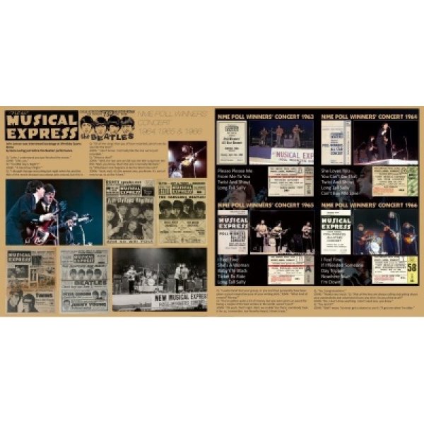 画像3: THE BEATLES / NME POLL WINNERS' CONCERT 【CD+2DVD】 (3)