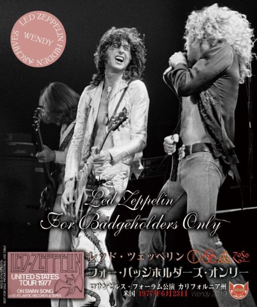 画像1: LED ZEPPELIN / FOR BADGEHOLDERS ONLY 【3CD】  (1)