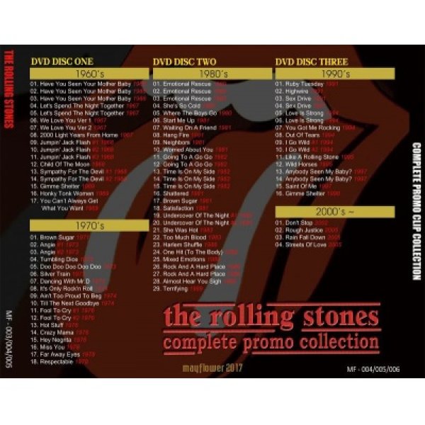 画像2: THE ROLLING STONES / COMPLETE PROMO COLLECTION 【3DVD】  (2)