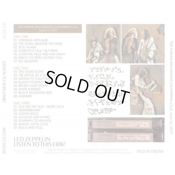 画像6: LED ZEPPELIN / LISTEN TO THIS EDDIE definitive edition 【6CD】  (6)