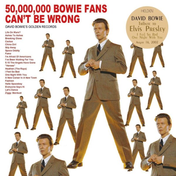 画像1: DAVID BOWIE / 50,000,000 BOWIE FANS CAN'T BE WRONG 2CD  (1)