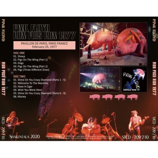 画像2: PINK FLOYD 1977 RUN PIGS RUN 2CD  (2)