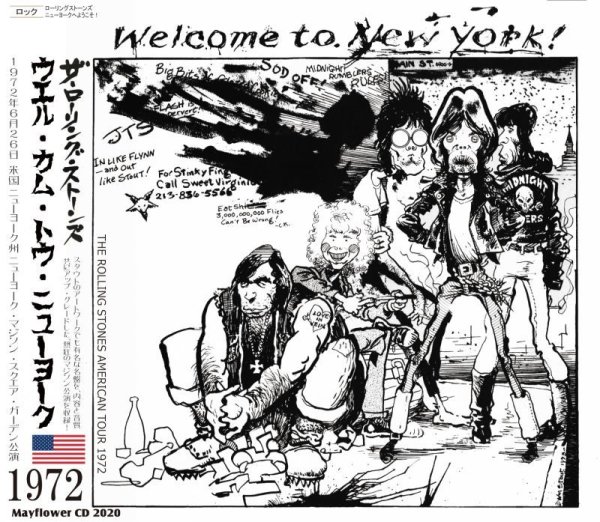 画像1: THE ROLLING STONES 1972 WELCOME TO NEW YORK CD  (1)