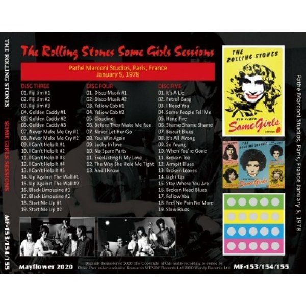 画像4: THE ROLLING STONES SOME GIRLS SESSIONS 5CD  (4)