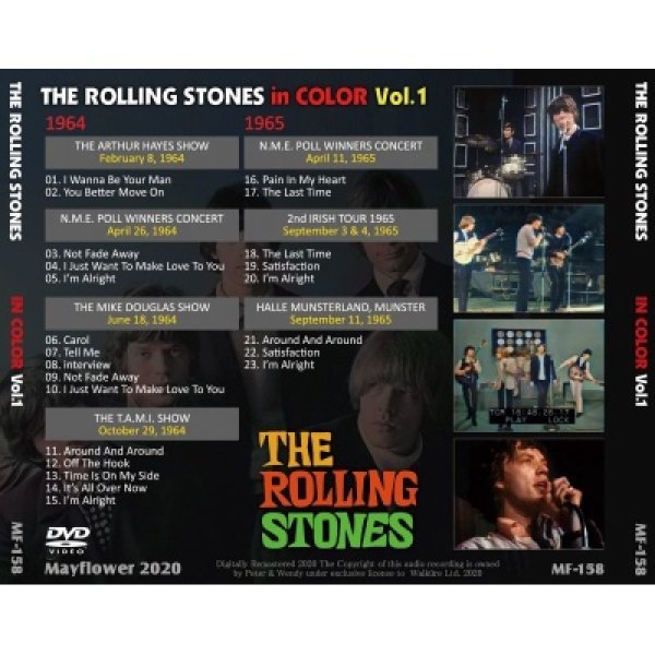画像2: THE ROLLING STONES / STONES IN COLOR Vol.1 DVD  (2)