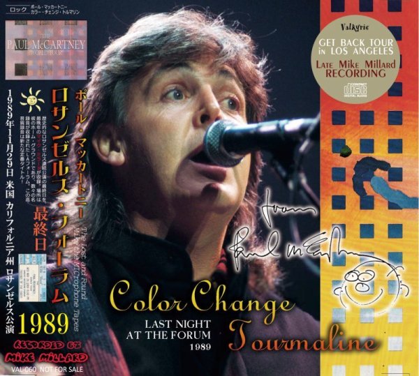 画像1: PAUL McCARTNEY 1989 COLOR CHANGE TOURMALINE 2CD  (1)