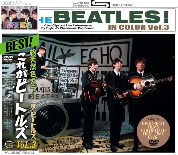 画像1: THE BEATLES / THE BEATLES IN COLOR Vol.3 DVD  (1)