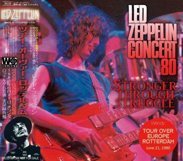 画像1: LED ZEPPELIN 1980 STRONGER THROUGH STRUGGLE 2CD (1)