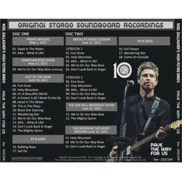 画像2: NOEL GALLAGHER 2021 PAVE THE WAY FOR US 2CD  (2)
