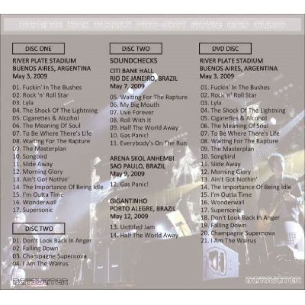 画像3: OASIS 2009 PRIVILEGE FOR A ROADIE 2CD+DVD  (3)