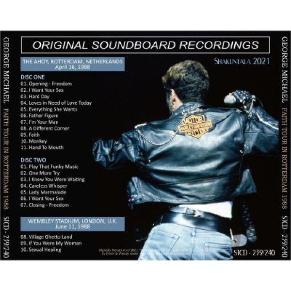 GEORGE MICHAEL 1988 FAITH TOUR IN ROTTERDAM 2CD - Mellow-Yellow