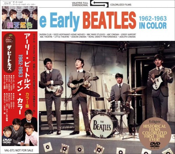 画像1: THE BEATLES EARLY BEATLES 1962-1963 IN COLOR DVD  (1)