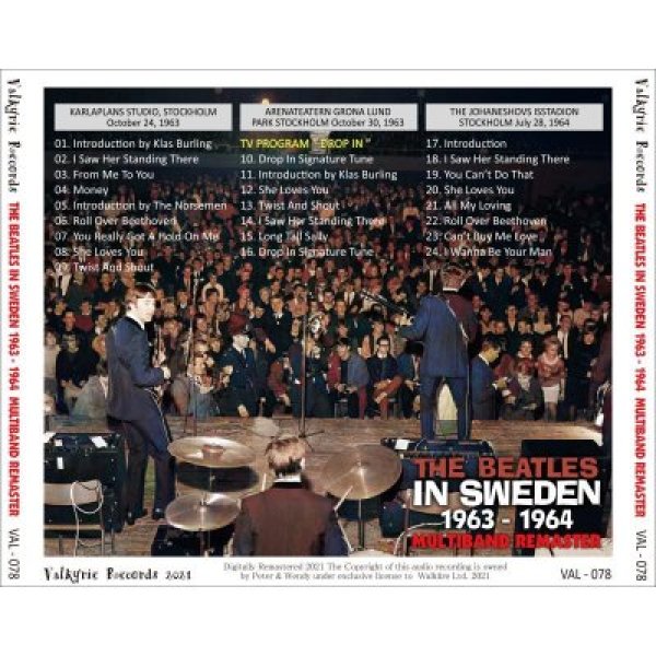 Beatles 2Cd 2Dvd In Sweden 1963-1964 | eBay