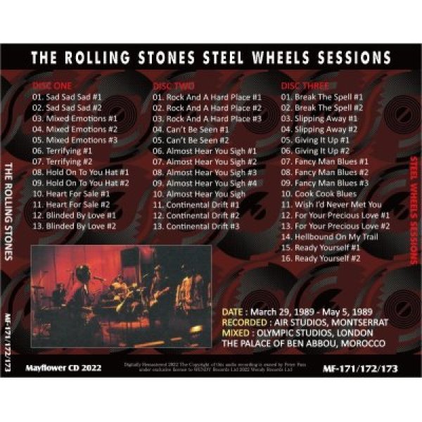 画像2: THE ROLLING STONES STEEL WHEELS SESSIONS 3CD (2)