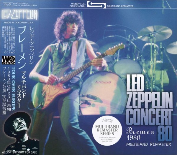 画像1: LED ZEPPELIN 1980 BREMEN MULTIBAND REMASTER 2CD (1)