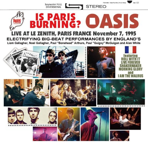 画像1: OASIS 1995 IS PARIS BURNING? CD (1)