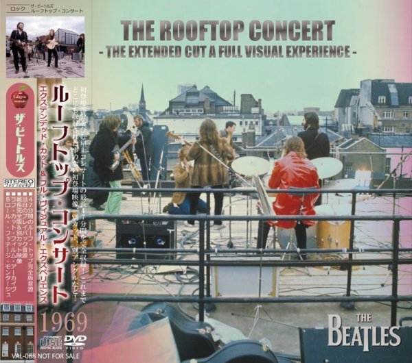 画像1: THE BEATLES 1969 THE ROOFTOP CONCERT THE EXTENDED CUT A FULL VISUAL EXPERIENCE CD+DVD (1)