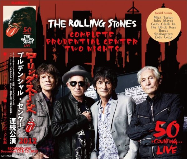 画像1: THE ROLLING STONES 2012 COMPLETE PRUDENTIAL CENTER TWO NIGHTS 4CD (1)