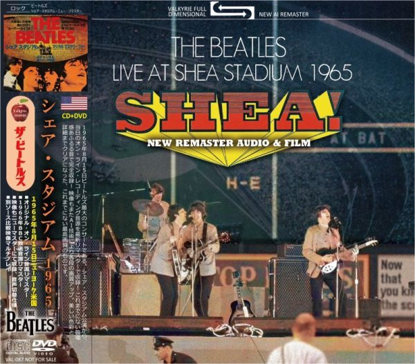 画像1: THE BEATLES 1965 LIVE AT SHEA STADIUM NEW REMASTER AUDIO & FILM CD+DVD (1)