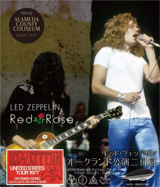 画像1: LED ZEPPELIN 1977 RED ROSE 3CD (1)