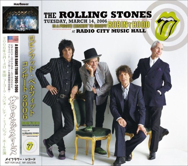 画像1: THE ROLLING STONES 2006 ROBINHOOD BENEFIT 2CD (1)