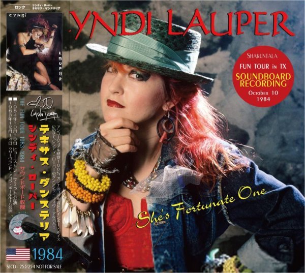 画像1: CYNDI LAUPER 1984 SHE'S FORTUNATE ONE 2CD (1)