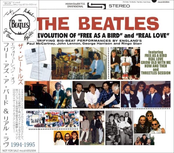 画像1: THE BEATLES-THE EVOLUTION OF "FREE AS A BIRD" and "REAL LOVE" 【2CD】 (1)