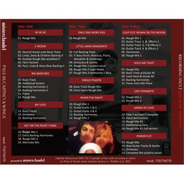 画像3: PAUL McCARTNEY RECORDING VAULT "RED ROSE SPEEDWAY" 5CD (3)