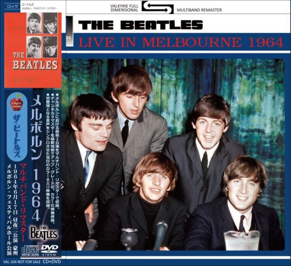 画像1: THE BEATLES 1964 LIVE IN MELBOURNE MULTIBAND REMASTER CD+DVD (1)