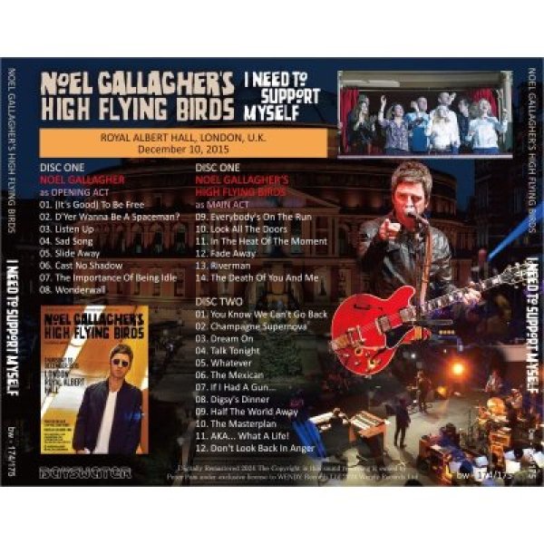画像2: NOEL GALLAGHER 2015 I NEED TO SUPPORT MYSELF 2CD (2)