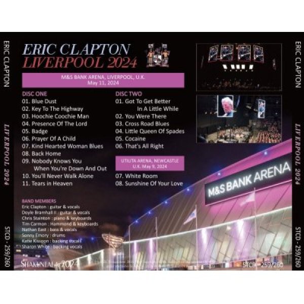 画像2: ERIC CLAPTON 2024 LIVERPOOL 2CD (2)
