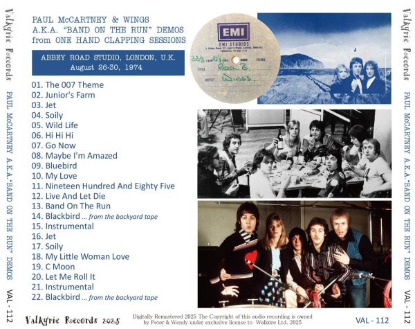 画像2: PAUL McCARTNEY WINGS BAND ON THE RUN DEMOS CD (2)