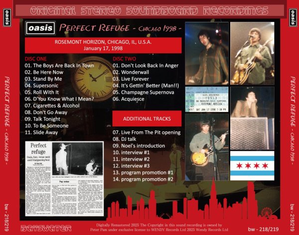 画像2: OASIS 1998 PERFECT REFUGE 2CD (2)