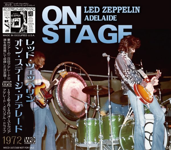 画像1: LED ZEPPELIN 1972 ON STAGE ADELAIDE 2CD (1)