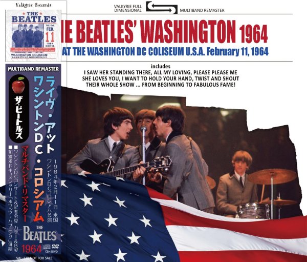 画像1: THE BEATLES 1964 THE BEATLES’ WASHINGTON CD+2DVD (1)