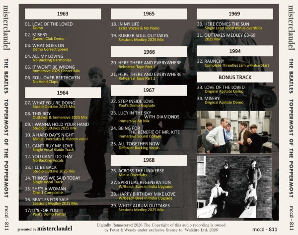 画像2: THE BEATLES TOPPERMOST OF THE POPPERMOST CD (2)