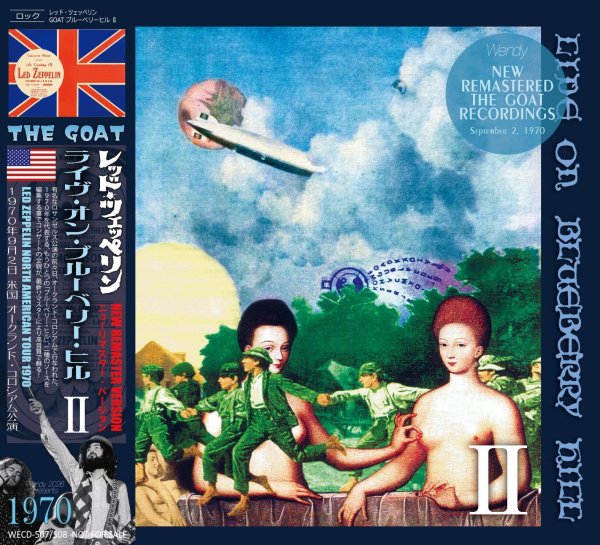 画像1: LED ZEPPELIN 1970 THE GOAT LIVE ON BLUEBERRY HILL II 2CD (1)