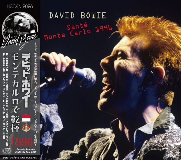 画像1: DAVID BOWIE 1996 SANTE MONTE CARLO 2CD (1)