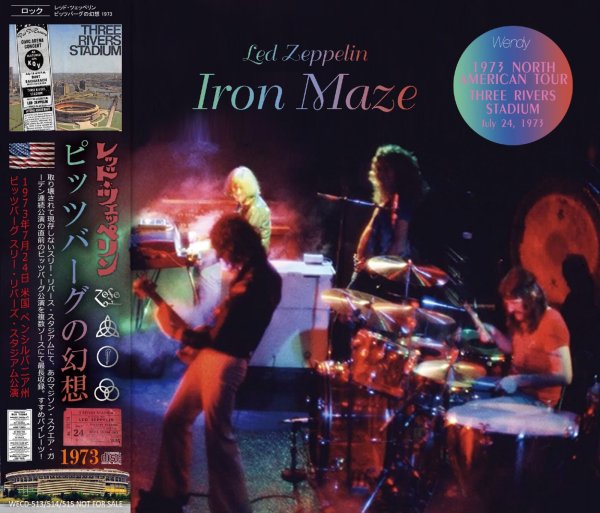 画像1: LED ZEPPELIN 1973 IRON MAZE 3CD (1)