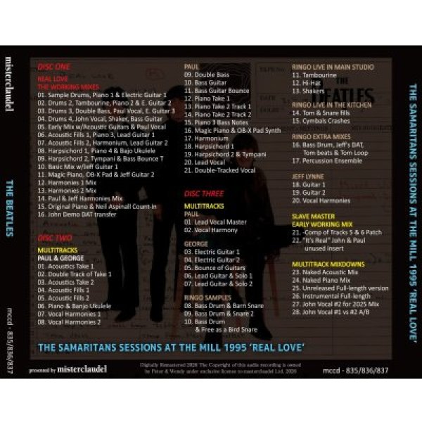 画像2: THE BEATLES SAMARITANS SESSIONS AT THE MILL 1995 'REAL LOVE' 3CD (2)